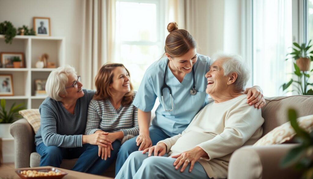 moments d’échange avec les patients et leurs familles