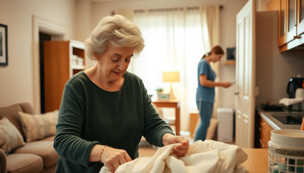 aide aux tâches ménagères