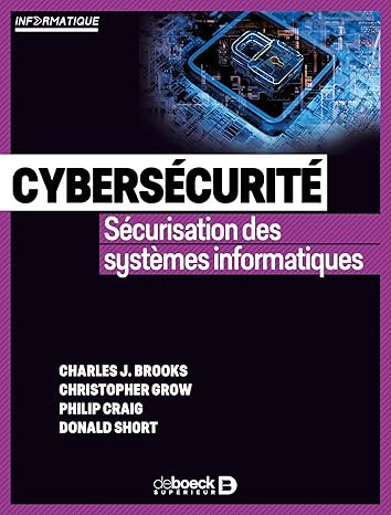 Cybersécurité: Sécurisation des systèmes informatiques.